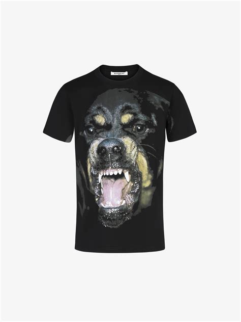 givenchy t-shirt shark|Givenchy rottweiler shirt price.